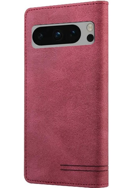 Google Pixel 9 Iki Kart Yuvası Premium Deri Kickstand Premium Için Kılıf (Yurt Dışından) indirimleri