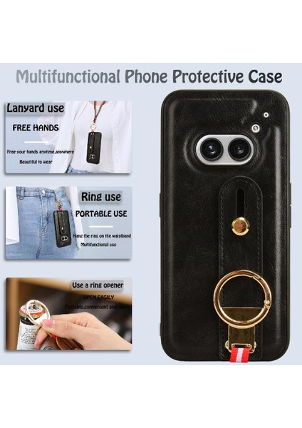 Nothing Telefon 2A Uyumluluk Bilek Kayışı Kolaylık Premium Pu (Yurt Dışından) fiyatları