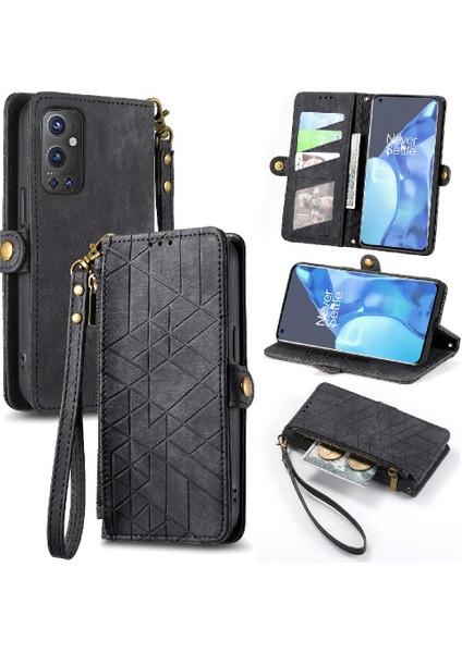 Oneplus 9 Pro Için Flip Case Cüzdan Darbeye Deri Kılıf Kapak Çevirin (Yurt Dışından) fırsatları