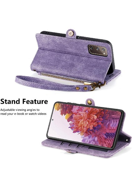Samsung Galaxy S20 Fe 5g Için Flip Case Basit Iş Kapak Deri (Yurt Dışından) indirimleri