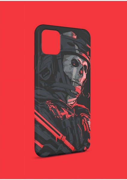 Apple iPhone Xs Max Uyumlu Call Of Duty - Ghost Tasarım Uv Baskı Lansman Kılıf
