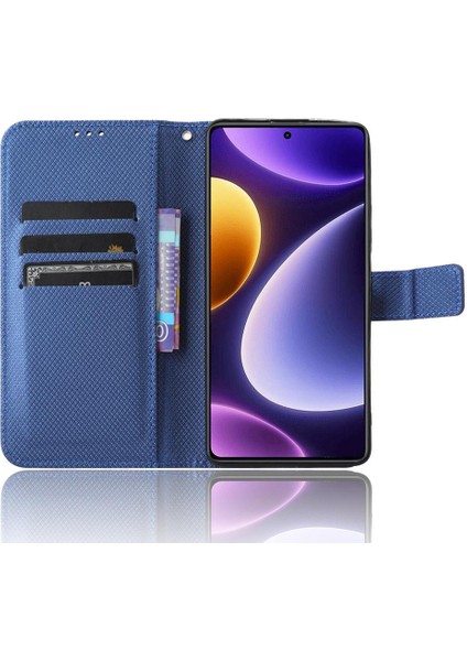 Xiaomi Poco F5 5g Kickstand Kapak Manyetik Cüzdan Kart Tutucu (Yurt Dışından) modelleri