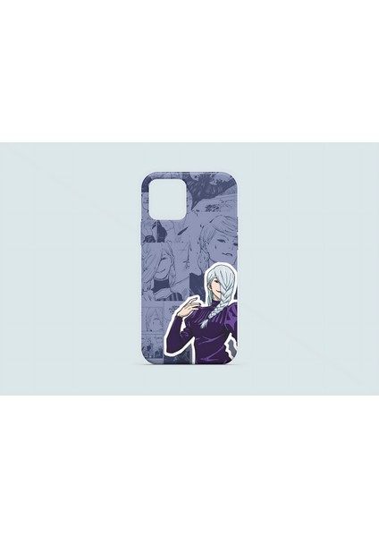 Apple iPhone 15 Pro Uyumlu Anime Jujutsu Kaisen - Meimei Tasarım Uv Baskı Lansman Kılıf