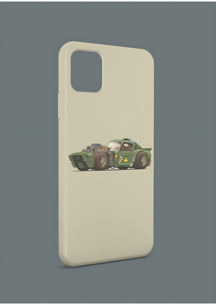 Apple iPhone 12 Uyumlu Supercars - Greencar Tasarım Uv Baskı Lansman Kılıf