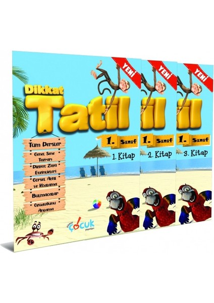 Dikkat Tatil 1. Sınıf Seti