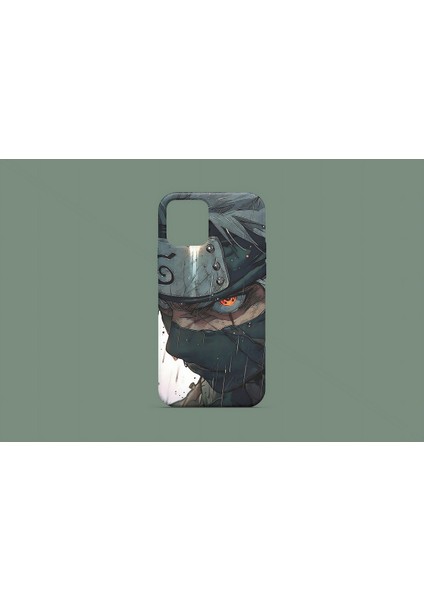 Apple iPhone 15 Pro Uyumlu Naruto-Kakashi Tasarım Uv Baskı Lansman Kılıf