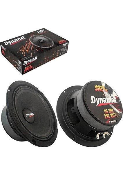 16 cm Joker Serisi 110W Rms 290W Maksimum 2 Adet Midrange