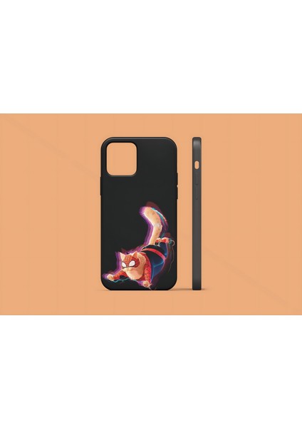 Apple iPhone Xr Uyumlu Spider-Cat Tasarım Uv Baskı Lansman Kılıf fiyatları