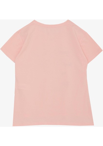 Kız Çocuk Tişört Havalı Kız Baskılı 8-14 Yaş, Pembe fiyatları