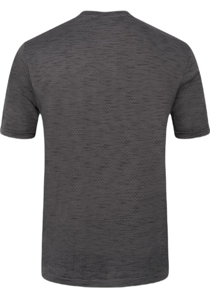 Seamless Erkek T-Shirt Antrasit Tigo