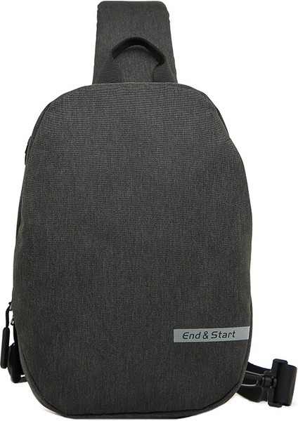 Basit Satchel Çanta Erkek Göğüs Çantası Fonksiyonel Omuz Messenger Çanta (Yurt Dışından)