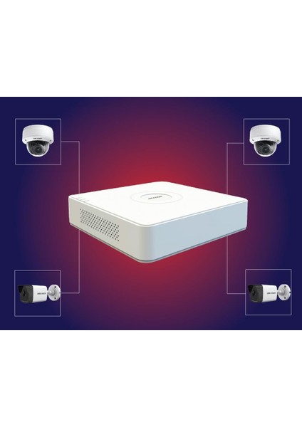 DS-7104HGHI-K1 4 Kanal Turbo Hd Dvr Kayıt Cihazı