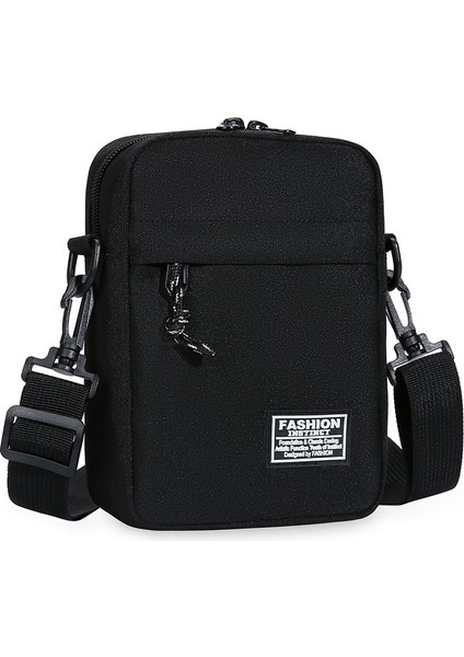 Satchel Çanta Oxford Kumaş Messenger Omuz Çantası Messenger Sırt Çantası Küçük Kare Çanta (Yurt Dışından)