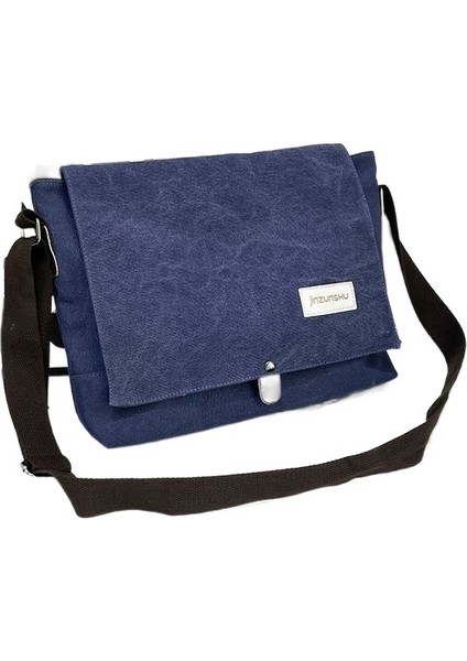 Kanvas Çanta Aletleri Rahat Erkek Messenger Çanta Retro Küçük Satchel Çanta (Yurt Dışından)
