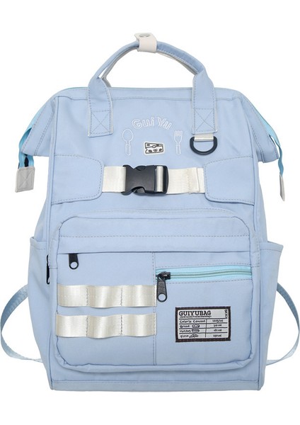 Kolej Tarzı Sırt Çantası Öğrenci Okul Çantası Rahat Çanta (Yurt Dışından)