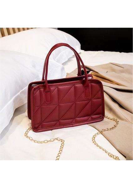 Eşkenar Dörtgen Çanta Askılı Çanta (Yurt Dışından)