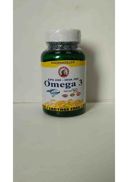 Omega 3 Soft Jel Kapsül 1000MG