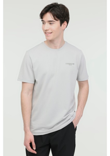 ml Lean 11ITL1112 4fx Grı Erkek Kısa Kol T-Shirt