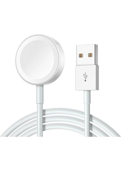 Gs Ultra Replika Akıllı Saatler ile Uyumlu USB Manyetik Şarj Kablosu 1 Metre - FC508