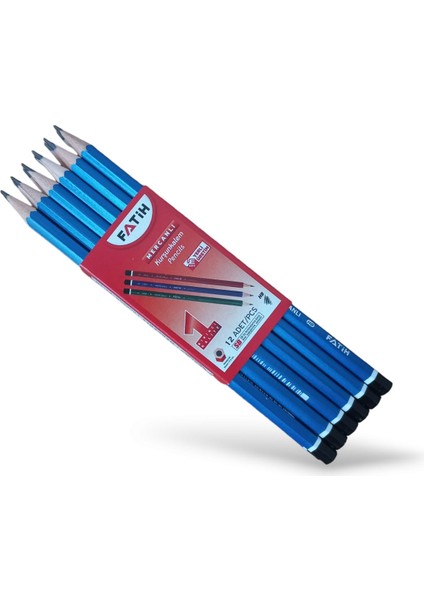 Mercanlı Hb Kurşun Kalem 12'li