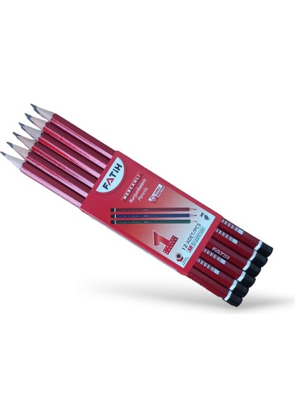 Mercanlı Hb Kurşun Kalem 12'li