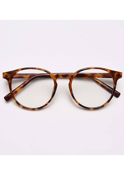 Tekno Trust Leopar Yeni Sezon Mavi Işık Korumalı Leopard Trend Model Gözlük 53 Mavi UV400 Oval Asetat Degrade T fiyatları