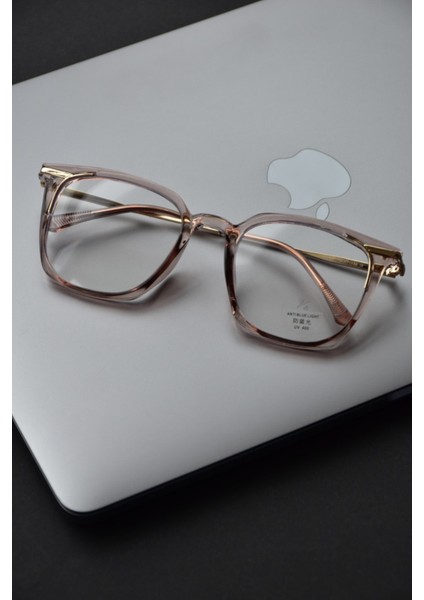 Tekno Trust Şeffaf Mavi Işık Korumalı Gözlük Optik Uyumludur Camları Değişebilir Blue Block Unisex Kadın Erkek