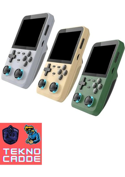 D-007 10000+ Oyunlu 3.5inç Hd Ekran Premium Retro Arcade Oyun Konsolu Atari