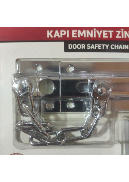 Kapı Emniyet Kilidi Zinciri Krom Renginde Beşel Yerli Üretim Door Safety Chaın Yeni Ürün