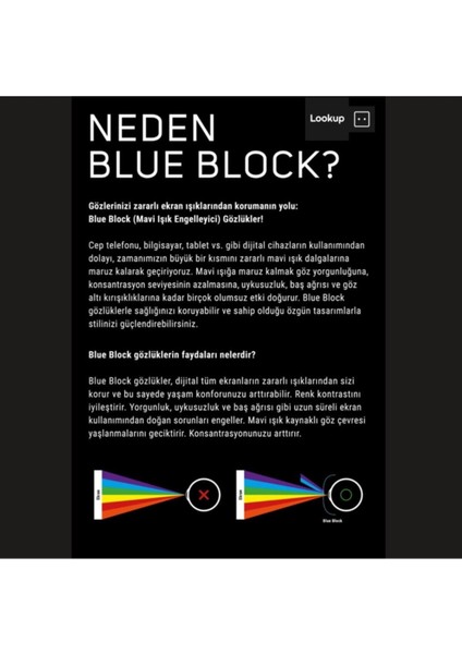 Tekno Trust Siyah Kare Mavi Işık Korumalı Unisex Gözlük Siyah Çerçeve Dikdörtgen 52 Siyah Cam UV400 Şeffaf fırsatları