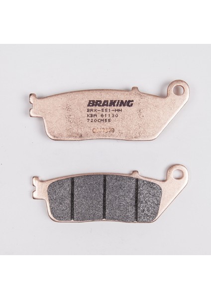 Honda DN01 700 (2008-2010) Sinterli Ön Fren Balatası