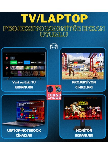 K8 Pro Android 12.1 Netflix Youtube Tv Box 10000+ Oyun Retro Arcade Oyun Konsolu Atari