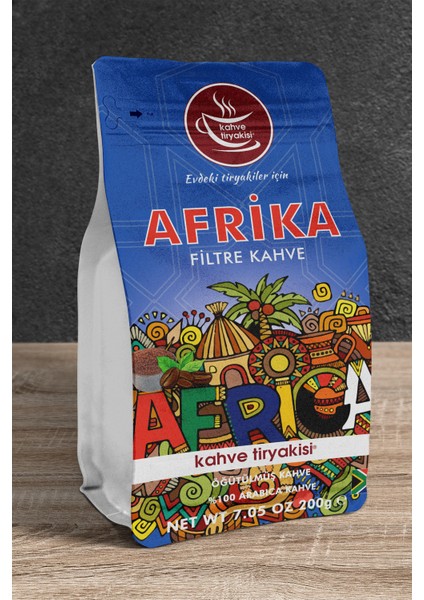 Afrika Filtre Kahve 200 gr