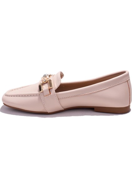 DZA07-8692050 Bej Günlük Babet Kadın Ayakkabı modelleri