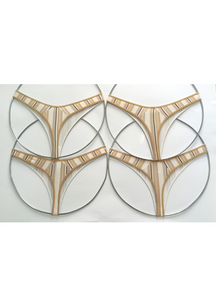 Kadın Külot G-String Tanga 4Adet Eastern SHE-100424 modelleri