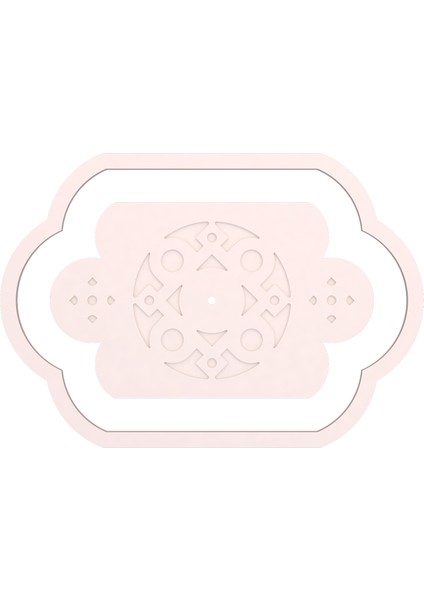 Lamba Tavan Göbeği DC-81-Dikdörtgen-125 cm x 86 cm