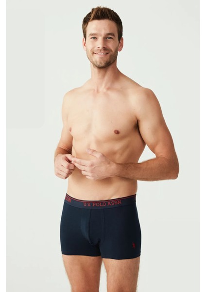 Erkek Siyah - Antrasit - Lacivert 3'lü Boxer U.S. Polo Assn./80097