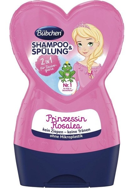 Bübchen Çocuk Şampuan & Balsamı 2 In 1 Prenses Roselea 230 ml