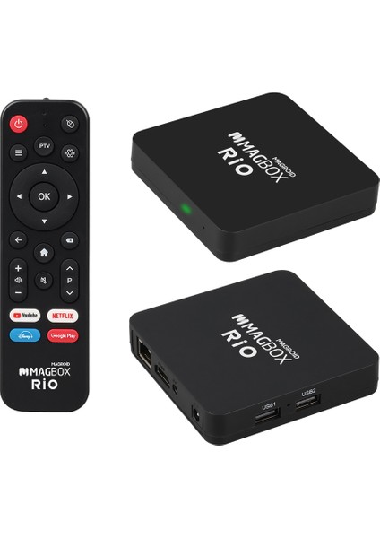 Android Tv Box 2 GB Ram 32 GB HDD Rom 4K Ultra Hd Andorid 10 Versiyon I P Destek
