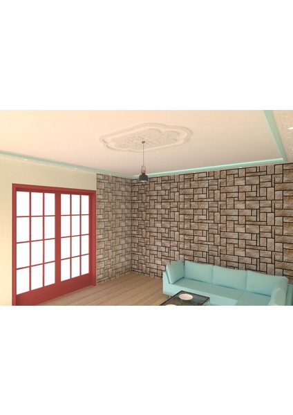 Lamba Tavan Göbeği DC-54-Dikdörtgen-125 cm x 86 cm fiyatları