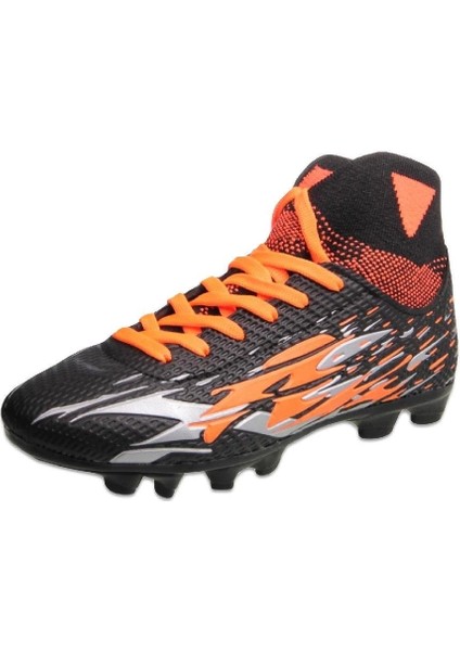 Mp Çocuk Siyah Turuncu Krampon Futbol Ayakkabısı 241-1701FT modelleri