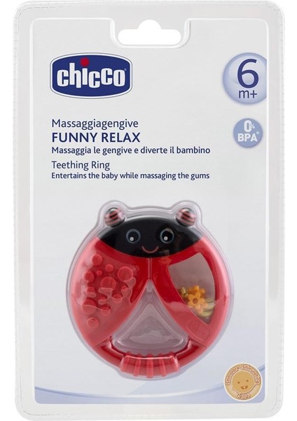 Chicco Funny Relax Diş Kaşıyıcı - Uğur Böceği