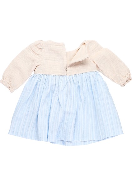 Kız Bebek Fiyonklu Nakışlı Elbise fiyatları