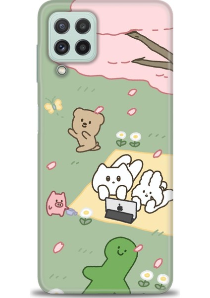 Samsung Galaxy A22 / M22 Uyumlu Kılıf Hd Baskılı Kılıf - 889