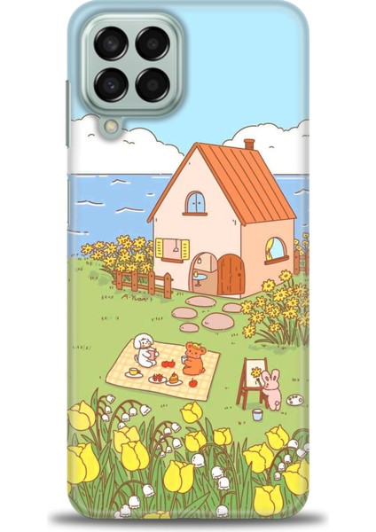 Samsung Galaxy M33 Uyumlu Kılıf Hd Baskılı Kılıf - 827