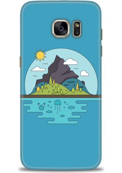 Samsung Galaxy S7 Edge Uyumlu Kılıf Hd Baskılı Kılıf - 845
