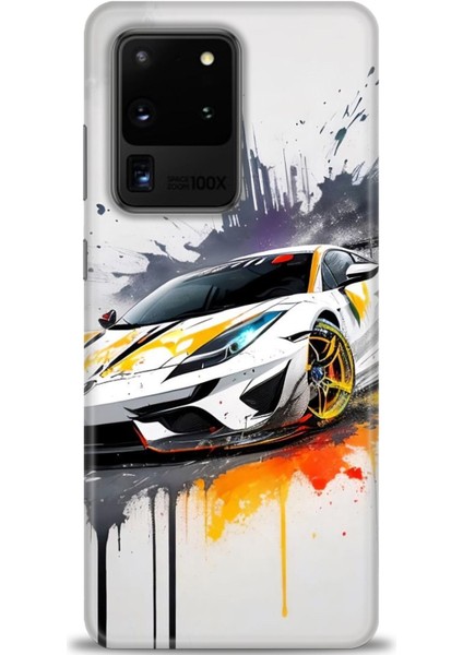 Samsung Galaxy S20 Ultra Uyumlu Kılıf Hd Baskılı Kılıf - 857