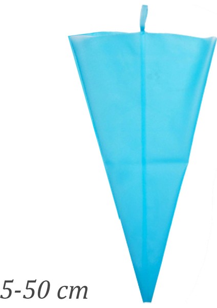 Krema Sıkma Torbası Yıkanabilir- Silikon - 5X50 cm