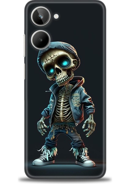 Realme 10 Uyumlu Kılıf Hd Baskılı Silikon Kılıf - 433