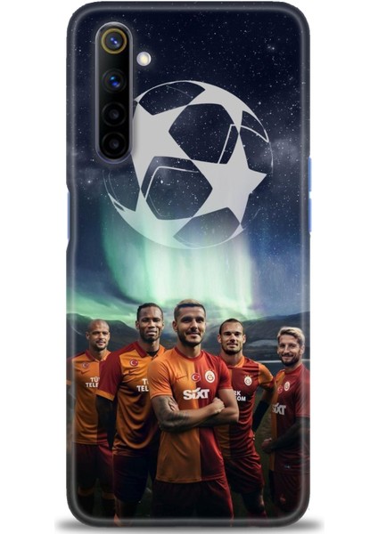 Realme 6 Uyumlu Kılıf Hd Baskılı Silikon Kılıf - 712